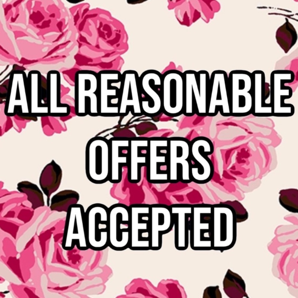 Always open to offers!